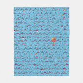 RICKおよびMORTY™ |カークランド・ミスター・ミースクス フリースブランケット (正面)