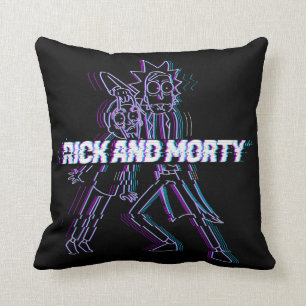 RICKおよびMORTY™  キラキラ輝くリックとモーティ クッション