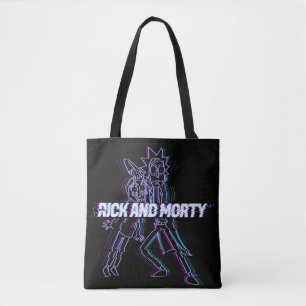RICKおよびMORTY™  キラキラ輝くリックとモーティ トートバッグ