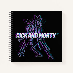 RICKおよびMORTY™  キラキラ輝くリックとモーティ ノートブック
