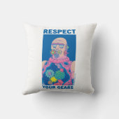 RICKおよびMORTY™ |ギア クッション (裏面)