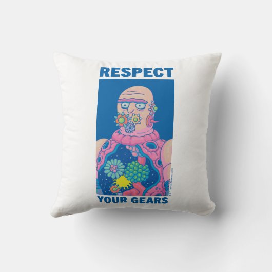 RICKおよびMORTY™ |ギア クッション (裏面)