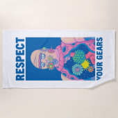 RICKおよびMORTY™ |ギア ビーチタオル (正面)