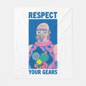 RICKおよびMORTY™ |ギア フリースブランケット (正面)