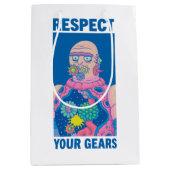 RICKおよびMORTY™ |ギア ミディアムペーパーバッグ (正面)