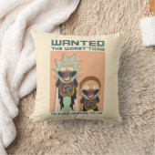 RICKおよびMORTY™ |グロルゾ氏がポスターを望む クッション (ブランケット)