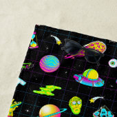 RICKおよびMORTY™ |シーズサイケデリックン3パターン ビーチタオル (インサイチュ)