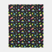 RICKおよびMORTY™ |シーズサイケデリックン3パターン フリースブランケット (正面)