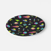 RICKおよびMORTY™ |シーズサイケデリックン3パターン ペーパープレート (アングル)