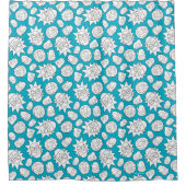 RICKおよびMORTY™ |スミス家長パターン シャワーカーテン (正面)