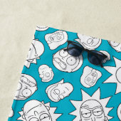 RICKおよびMORTY™ |スミス家長パターン ビーチタオル (インサイチュ)