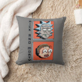 RICKおよびMORTY™ |ピクセルバースパネルグラフィック クッション (ブランケット)