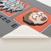 RICKおよびMORTY™ |ピクセルバースパネルグラフィック シェルパブランケット (3/4)