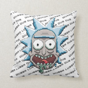 RICKおよびMORTY™  ピクセルバース・リック・ドルーリング・ヘッド クッション