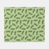 RICKおよびMORTY™ |ピクルを反転 フリースブランケット (正面(横))