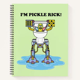 RICKおよびMORTY™  ピックルリックトイレメッチ ノートブック
