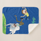 RICKおよびMORTY™ |ポータルから外れる シェルパブランケット (正面(横))