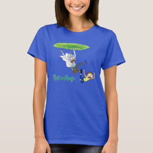 RICKおよびMORTY™ ポータルから外れる Tシャツ