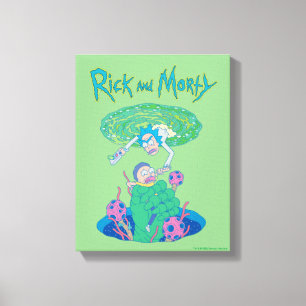RICKおよびMORTY™  ポータルのレスキュー キャンバスプリント