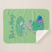 RICKおよびMORTY™ |ポータルのレスキュー シェルパブランケット (正面(横))