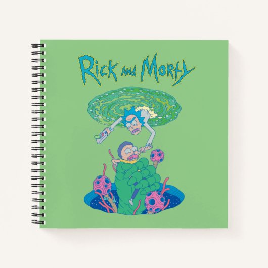 RICKおよびMORTY™ |ポータルのレスキュー ノートブック (正面)