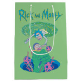 RICKおよびMORTY™ |ポータルのレスキュー ミディアムペーパーバッグ (裏面)