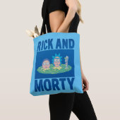 RICKおよびMORTY™ |ポータルを通じてのピーク トートバッグ (クローズアップ)