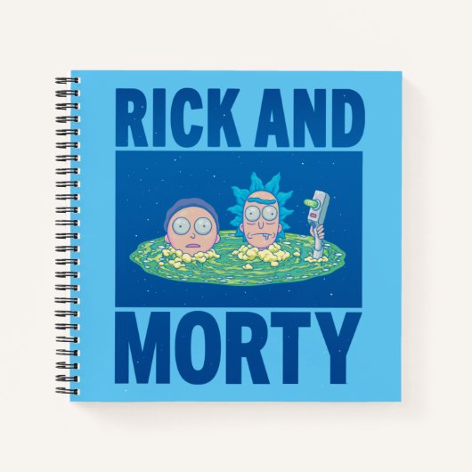 RICKおよびMORTY™ |ポータルを通じてのピーク ノートブック (正面)
