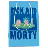 RICKおよびMORTY™ |ポータルを通じてのピーク ミディアムペーパーバッグ (正面)