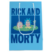 RICKおよびMORTY™ |ポータルを通じてのピーク ミディアムペーパーバッグ (裏面)