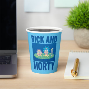 RICKおよびMORTY™ ポータルを通じてのピーク 紙コップ