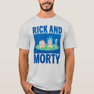 RICKおよびMORTY™  ポータルを通じてのピーク Tシャツ