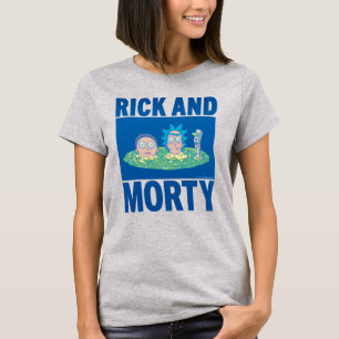RICKおよびMORTY™ ポータルを通じてのピーク Tシャツ
