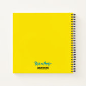 RICKおよびMORTY™ モーティの気分 ノートブック (裏面)