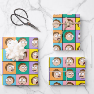 RICKおよびMORTY™ モーティの気分 ラッピングペーパーシート