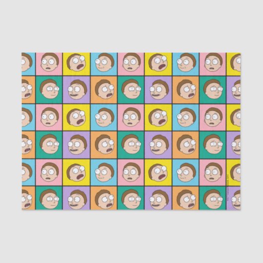 RICKおよびMORTY™ モーティの気分 薄葉紙 (正面)