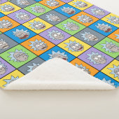 RICKおよびMORTY™ |リックの気分 シェルパブランケット (3/4)