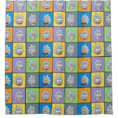 RICKおよびMORTY™ |リックの気分 シャワーカーテン (正面)