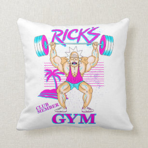 RICKおよびMORTY™  リックズジムクラブのメンバー クッション