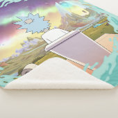 RICKおよびMORTY™ |リックズプライベートプレイス シェルパブランケット (3/4)