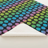 RICKおよびMORTY™ |レインボーリックヘッドパターン シェルパブランケット (3/4)