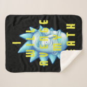 RICKおよびMORTY™ |仇を討つ シェルパブランケット (正面(横))