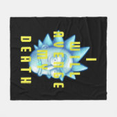 RICKおよびMORTY™ |仇を討つ フリースブランケット (正面(横))