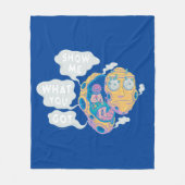 RICKおよびMORTY™ |何を表示す得る フリースブランケット (正面)