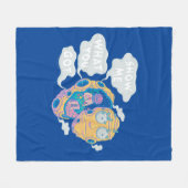 RICKおよびMORTY™ |何を表示す得る フリースブランケット (正面(横))