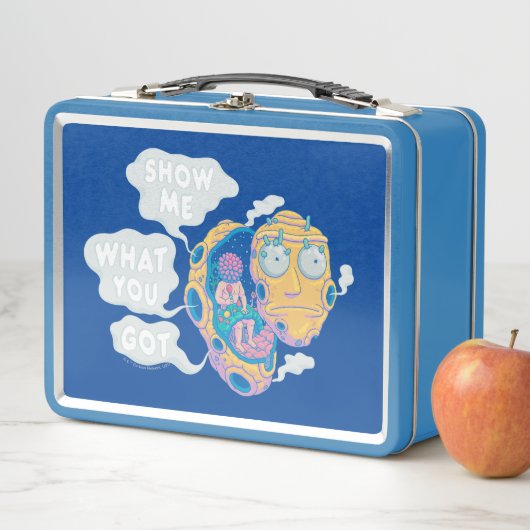 RICKおよびMORTY™ |何を表示す得る メタルランチボックス (インサイチュ)