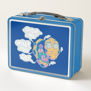 RICKおよびMORTY™  何を表示す得る メタルランチボックス