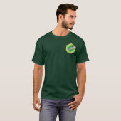 RICKおよびMORTY™ |外部空間パッチパターン Tシャツ (正面フル)