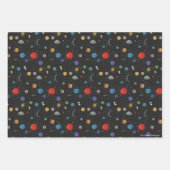 RICKおよびMORTY™ |宇宙パターン ラッピングペーパーシート (正面)