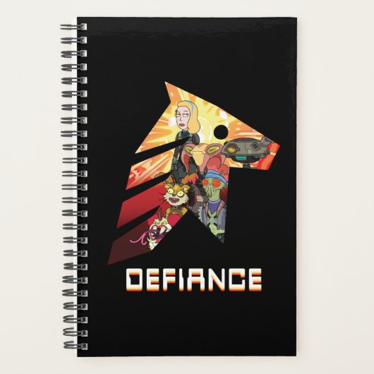 RICKおよびMORTY™ |宇宙ベス・ディファイナンス・クルー プランナー手帳 (正面)